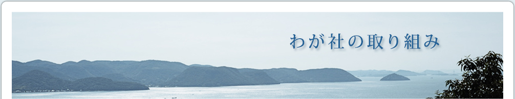 わが社の取り組み
